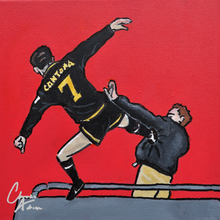 Load image into Gallery viewer, Cantona - Kung Fu Cantona - Canvas Print