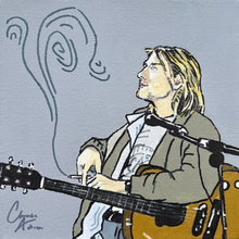 Load image into Gallery viewer, Cobain - Unplugged - Canvas Print