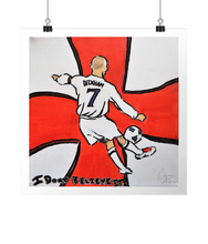 Load image into Gallery viewer, 'I Don't Believe It' - David Beckham - Art Print