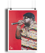 Load image into Gallery viewer, 'Biggie Biggie Biggie' - Biggie Smalls (Notorious B.I.G.) - Art Print