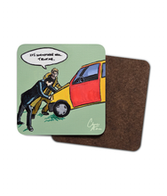 Load image into Gallery viewer, It's Inevitable Neil. Trust Me - Single Hardboard Coaster - The Inbetweeners