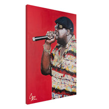 Load image into Gallery viewer, 'Biggie Biggie Biggie' - Biggie Smalls (Notorious B.I.G.) - Canvas Print