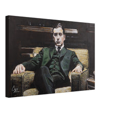 Load image into Gallery viewer, 'Godfather' - Michael Corleone in The Godfather - Canvas Print