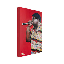 Load image into Gallery viewer, 'Biggie Biggie Biggie' - Biggie Smalls (Notorious B.I.G.) - Canvas Print