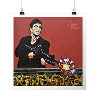 Load image into Gallery viewer, Scarface, Tony Montana - Art Print - &#39;Say Hello To My!&#39;
