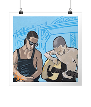 Load image into Gallery viewer, RHCP - Art Print - Under The Bridge, Literally
