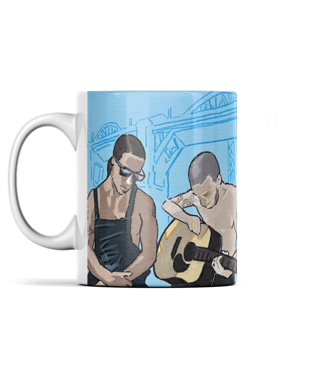 RHCP - Mug - Under The Bridge, Literally