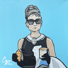 Load image into Gallery viewer, Audrey Hepburn - Tiffany&#39;s - Art Print

