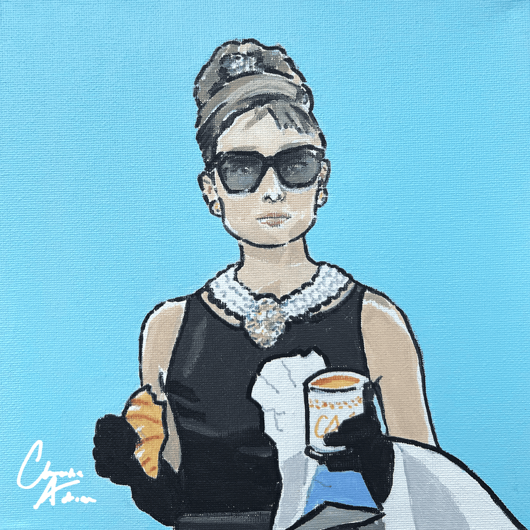 Audrey Hepburn - Tiffany's - Art Print