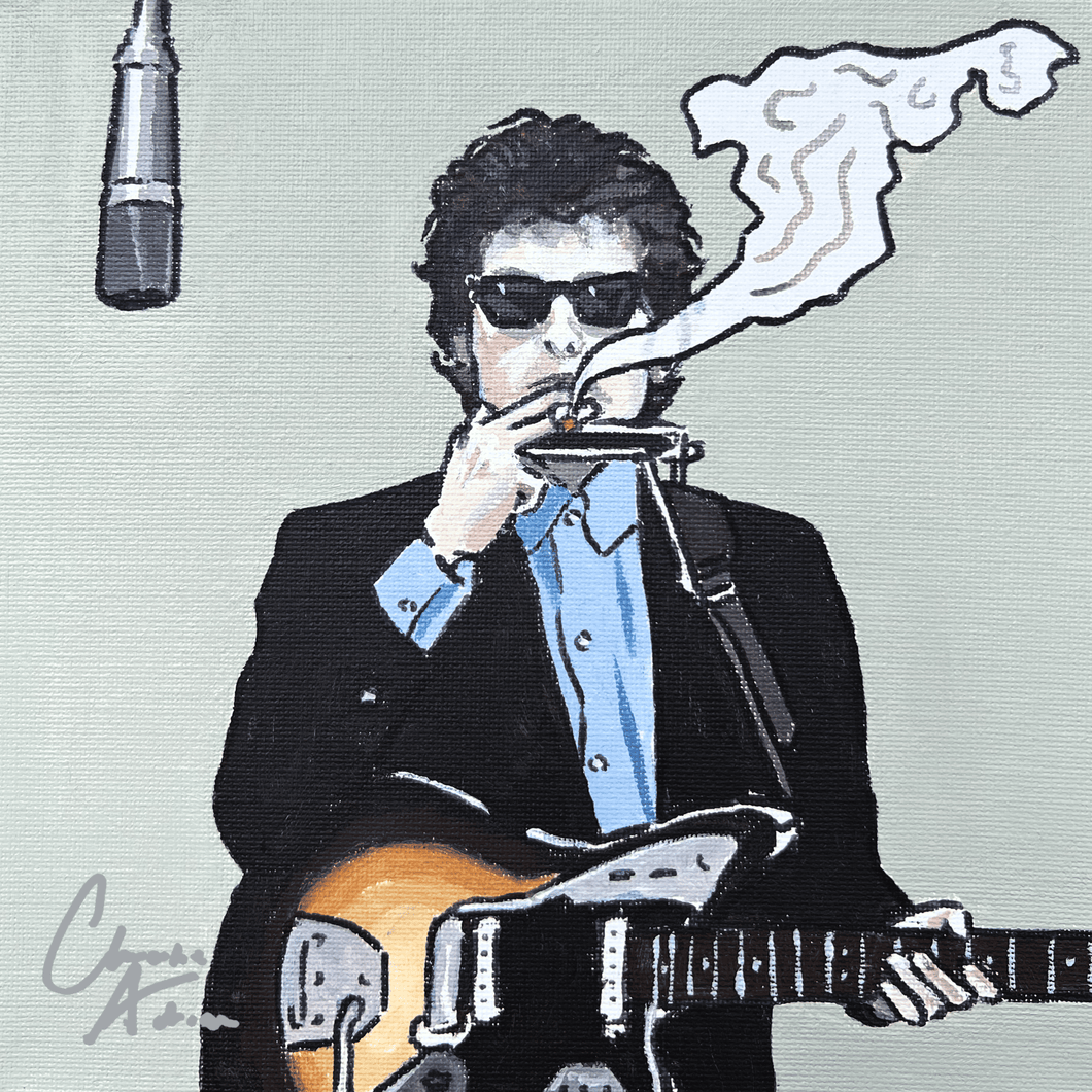 Bob Dylan - 'The Jingle Jangle Morning' - Art Print