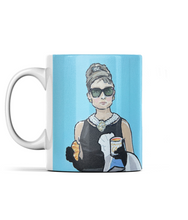 Load image into Gallery viewer, Audrey Hepburn - Mug - It&#39;s Like Tiffany&#39;s
