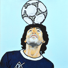 Load image into Gallery viewer, Diego Maradona - Art Print - &#39;Head Of God&#39;
