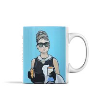 Load image into Gallery viewer, Audrey Hepburn - Mug - It&#39;s Like Tiffany&#39;s
