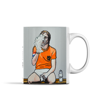 Load image into Gallery viewer, Mug - The Puffing Dutchman - Johan Cruyff
