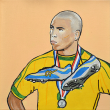 Load image into Gallery viewer, Ronaldo R9 - Art Print - &#39;O Fenômeno&#39;
