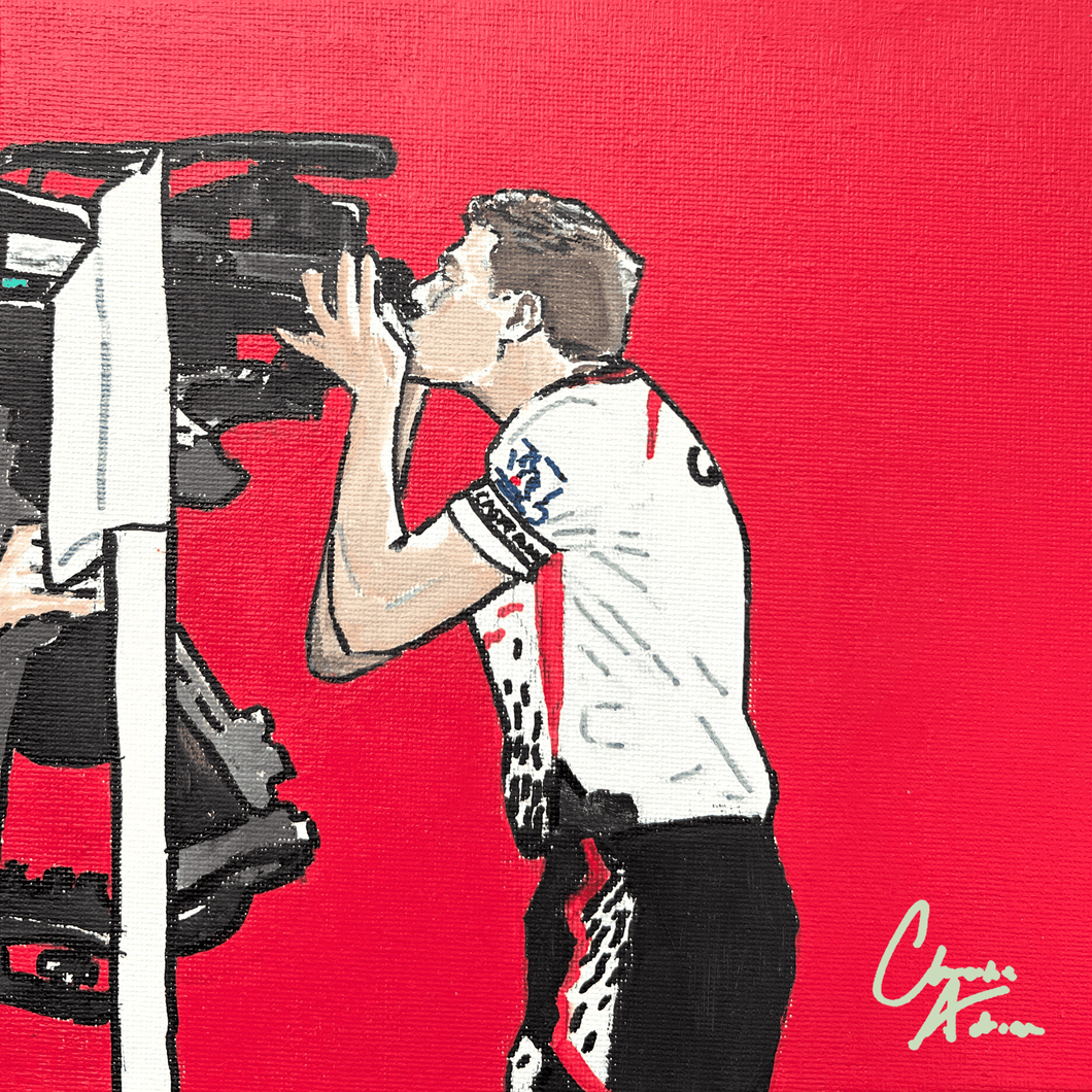 Steven Gerrard - Ye Course - Art Print