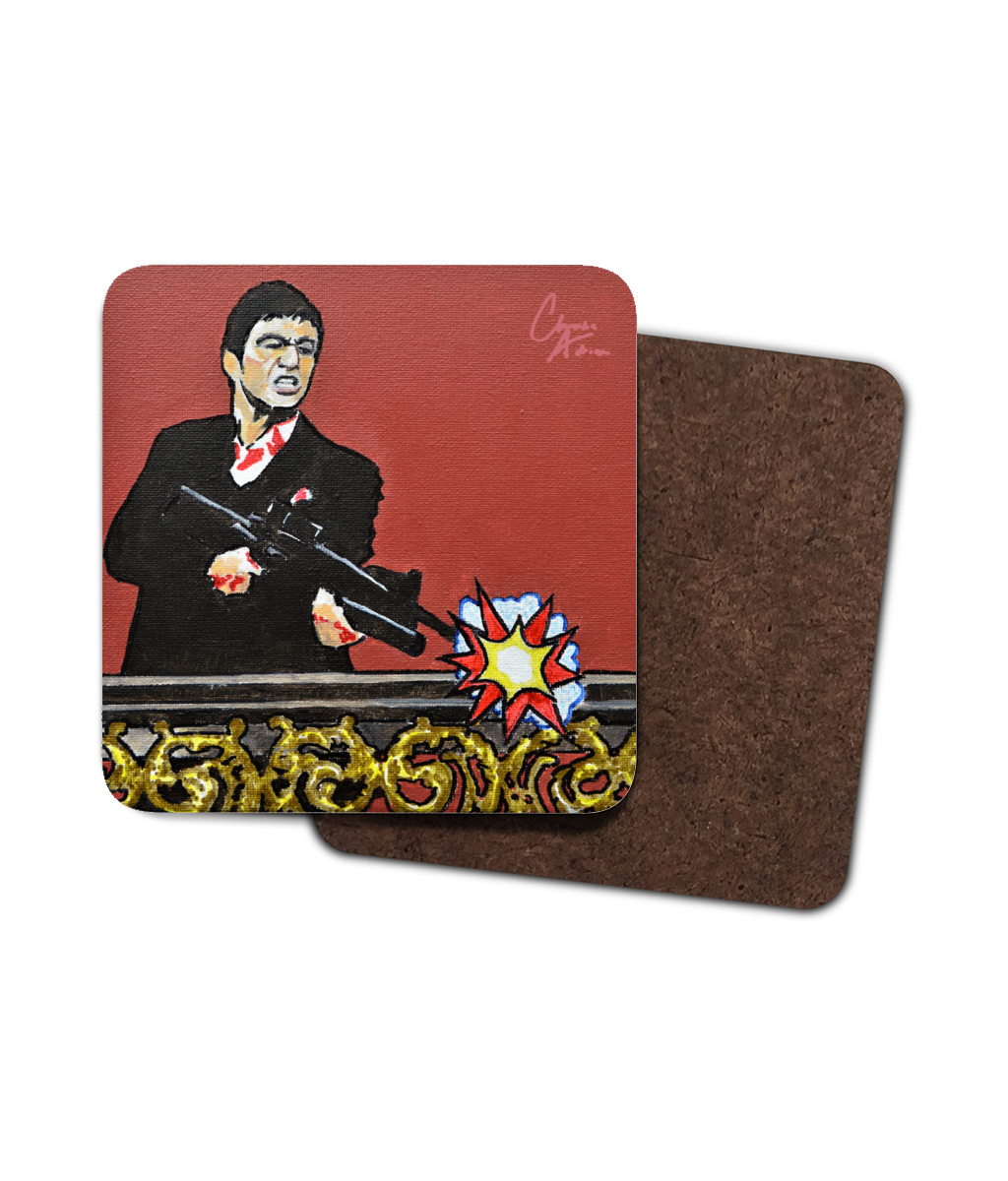 Scarface, Tony Montana - Coaster - Say Hello To My...