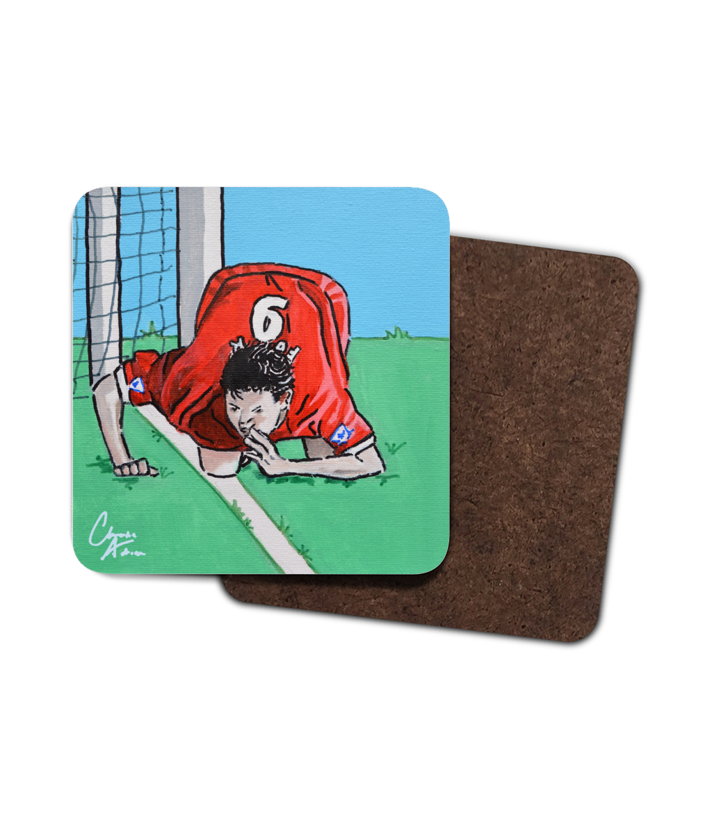 Linesman - Single Hardboard Coaster - Robbie Fowler