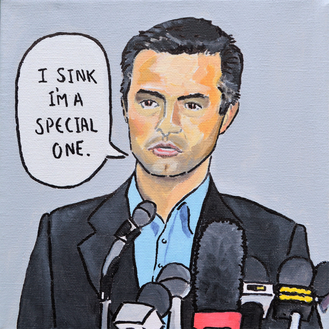 'Special One' - Jose Mourinho - Art Print