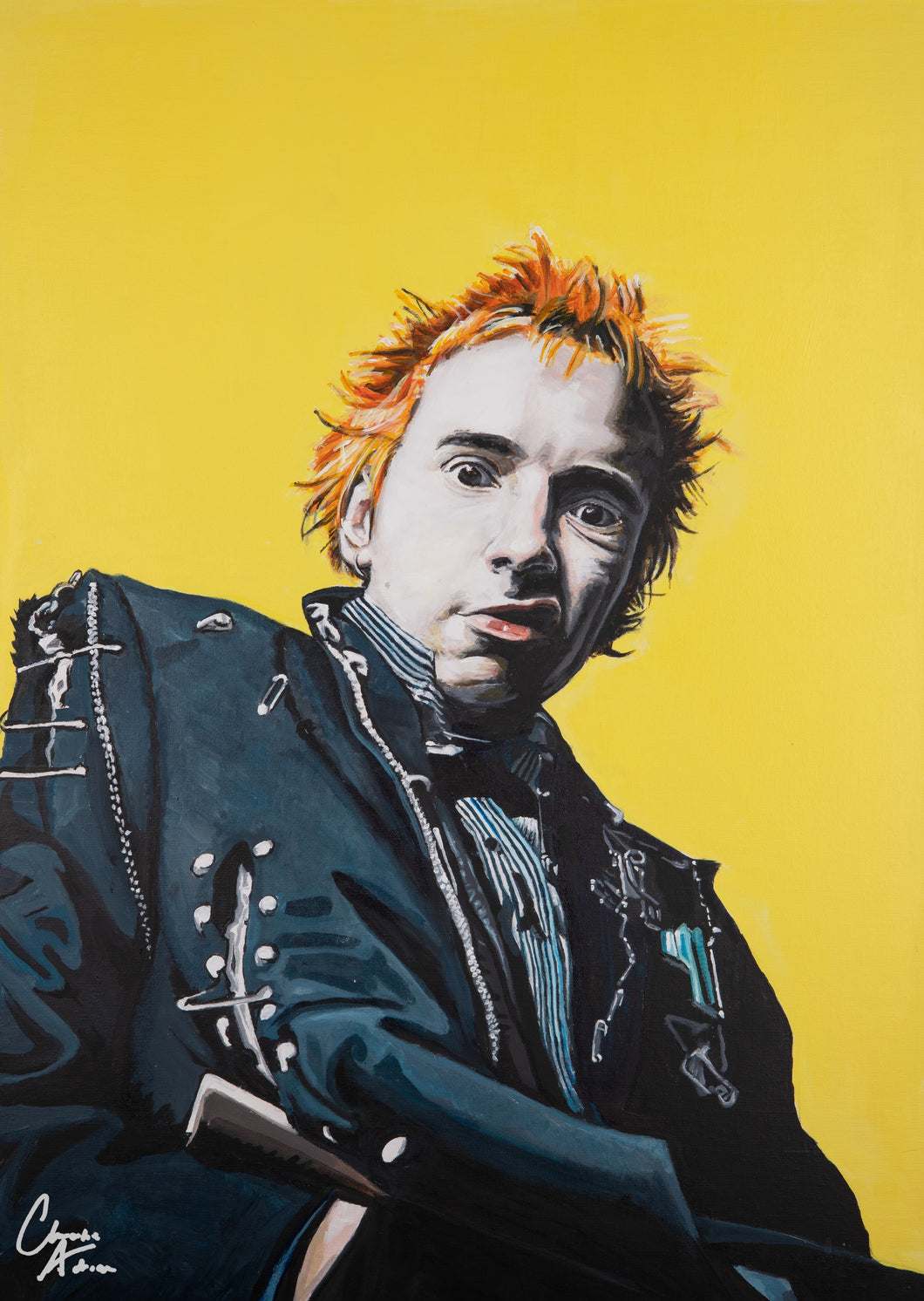 'Rotten!' - Johnny Rotten - Art Print