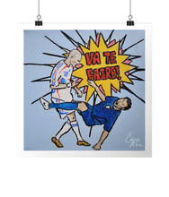 Load image into Gallery viewer, &#39;Le Bosh&#39; - Zinedine Zidane Headbutt, France Football - Art Print
