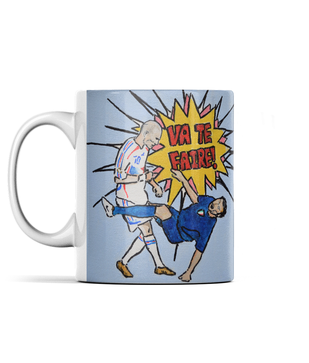 Mug - 'Le Bosh' - Zinedine Zidane Headbutt