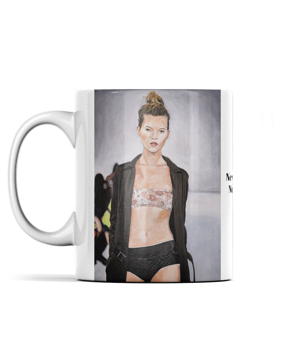 Mug - 'Never Complain. Never Explain' - Kate Moss