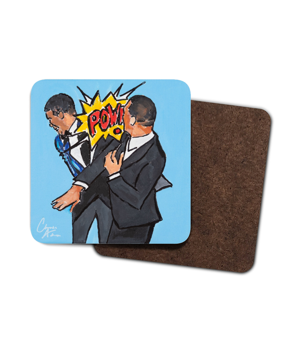 GI Jane 2 - Single Hardboard Coaster - Will Smith, Chris Rock