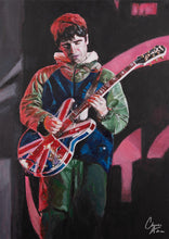 Load image into Gallery viewer, &#39;The Chief&#39; - Noel Gallagher Maine Road - Art Print
