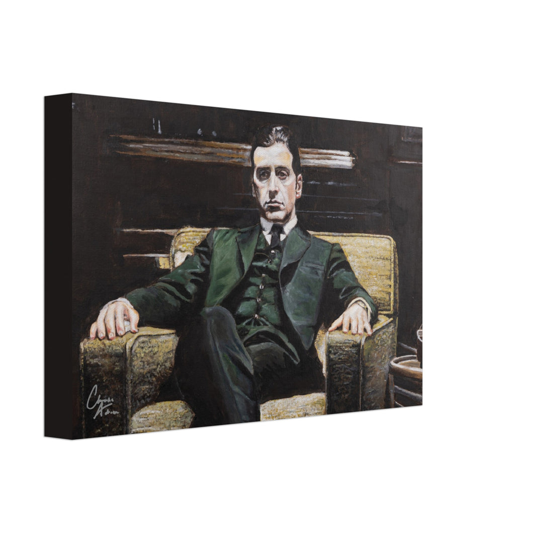 'Godfather' - Michael Corleone in The Godfather - Canvas Print