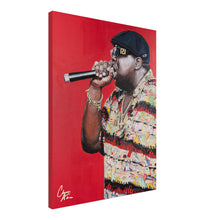 Load image into Gallery viewer, &#39;Biggie Biggie Biggie&#39; - Biggie Smalls (Notorious B.I.G.) - Canvas Print
