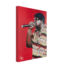 Load image into Gallery viewer, &#39;Biggie Biggie Biggie&#39; - Biggie Smalls (Notorious B.I.G.) - Canvas Print
