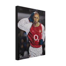 Load image into Gallery viewer, &#39;The King&#39; - Thierry Henry - Canvas Print
