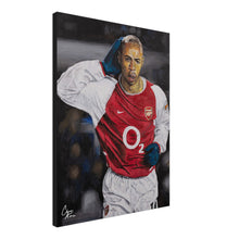 Load image into Gallery viewer, &#39;The King&#39; - Thierry Henry - Canvas Print
