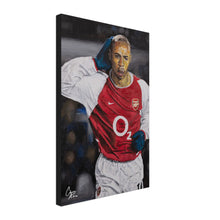 Load image into Gallery viewer, &#39;The King&#39; - Thierry Henry - Canvas Print
