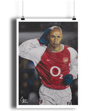 Load image into Gallery viewer, &#39;The King&#39; - Thierry Henry - Art Print
